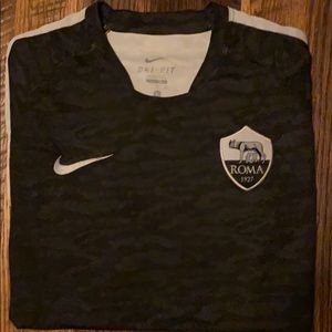 EUC 2015 AS Roma short sleeve soccer